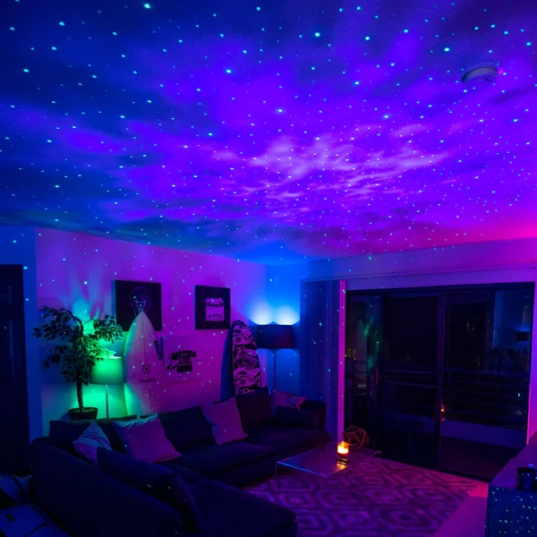 Galaxy Night Light with Bluetooth Music Speaker - Image 4