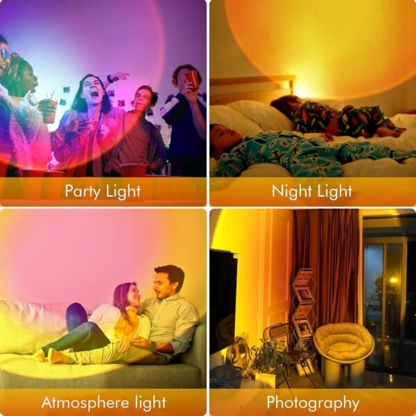 Ambient Sunset Projector Lamp (Rainbow Spot Lamp) - Image 2