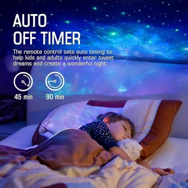 Astronaut Galaxy Projector - Star Projector, Remote Control Night Light - Image 3