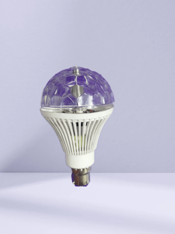 6 Color - 360° Rotating Disco Bulb - Image 2